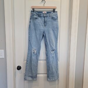 Wrangler Womens High Rise True Straight Leg Jeans Size 8/29x30